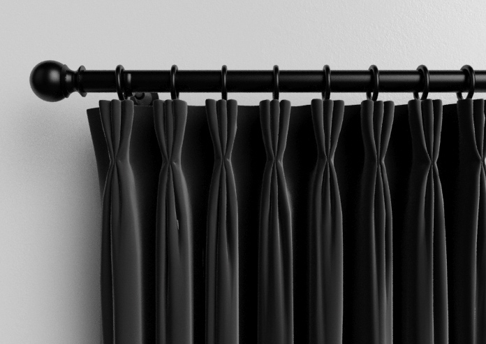 Luxe Velvet, Charcoal - Made to Measure Curtains - Image 11